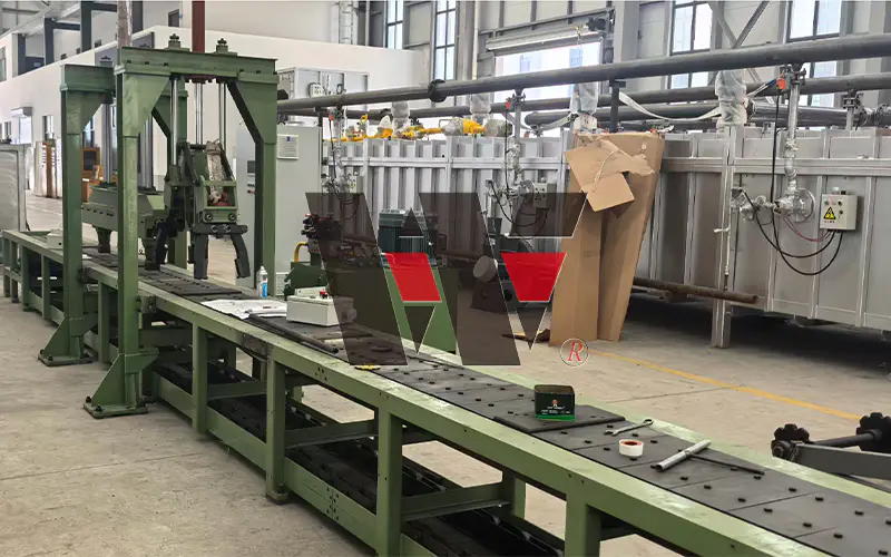 Leaf Spring Assembly System line